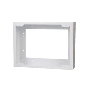 Surface-mount Adapter in White for Com-Pak Twin In-wall Fan-forced Electric Heaters