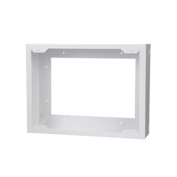 Cadet Surface-mount Adapter in White for Com-Pak Twin In-wall Fan-forced Electric Heaters