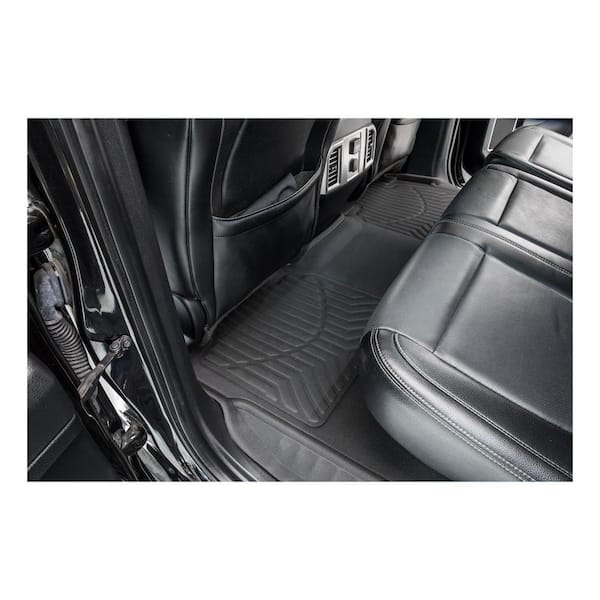 Aries StyleGuard XD Black Heavy Duty Floor Liners, Select Ford Explorer (Bucket Seats with Center Console), 2nd Row Only