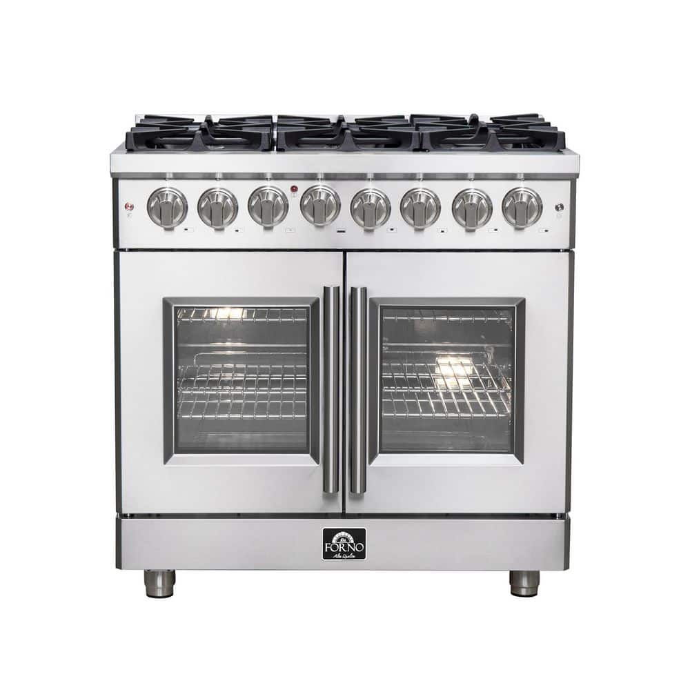 Massimo 36 in. Freestanding French Door Dual Fuel Range price history on PriceWatchPro