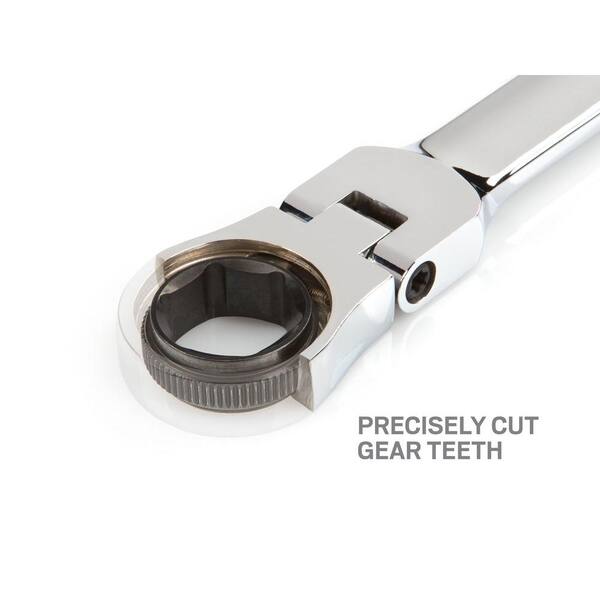 24mm SILVERLINE 228556 POLISHED FLEXIBLE HEAD RATCHET SPANNER Combination Wrench 24mm SILVERLINE 228556 POLISHED FLEXIBLE HEAD RATCHET SPANNER Combination Wrench