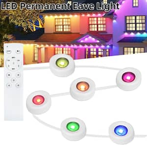 108-Light Indoor/Outdoor 150 ft.Plug-in Integrated LED Novelty LED String Light Permanent Waterproof Muti-Color Changing