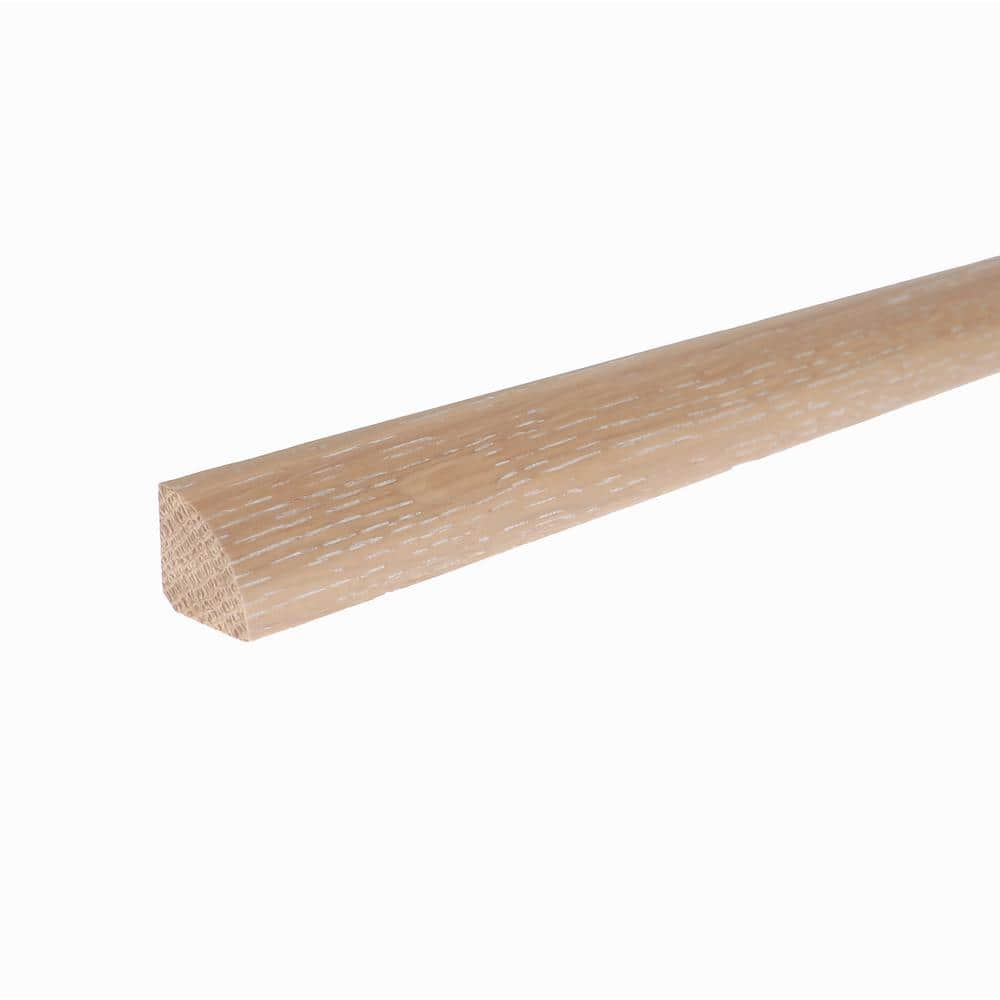 Quarter Round Phoenix 0.75 in. T x 0.75 in. W x 78 in. L Matte White Oak Hardwood Trim price history on PriceWatchPro