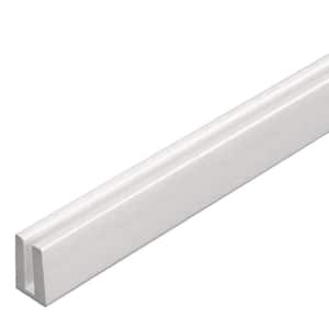 8 ft. White Vinyl Lattice Cap