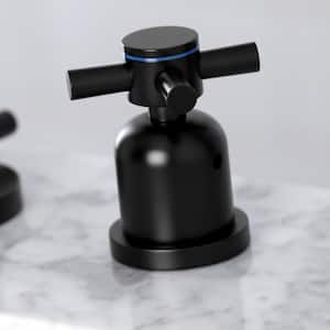Concord 8 in. Widespread 2-Handle Bathroom Faucet in Matte Black
