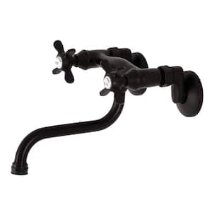 Essex 2-Handle Wall-Mount Bathroom Faucet in Oil Rubbed Bronze