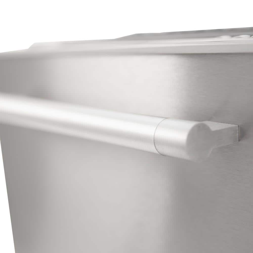 Avanti 18-Inch Silver Stainless Steel Built-In Dishwasher