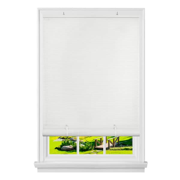 Achim Cordless GII Morningstar 1 Light Filtering Mini Blind, 31 x 48, White