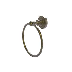 Dottingham Collection Towel Ring in Antique Brass