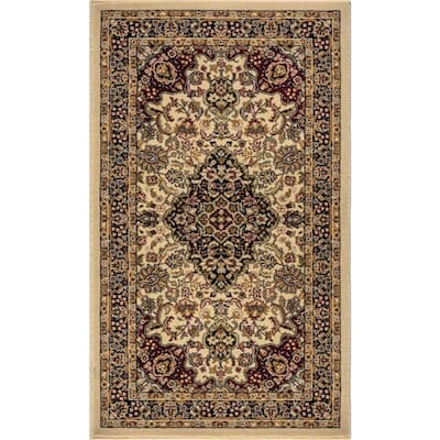 Chesterton Traditional Vintage Persian 2' x 3' Area Rug 