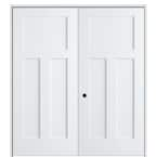 MMI Door Shaker Flat Panel 48 in. x 80 in. Both Active Solid Core ...