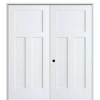 MMI Door Shaker Flat Panel 72 in. x 80 in. Right Hand Active SolidCore ...