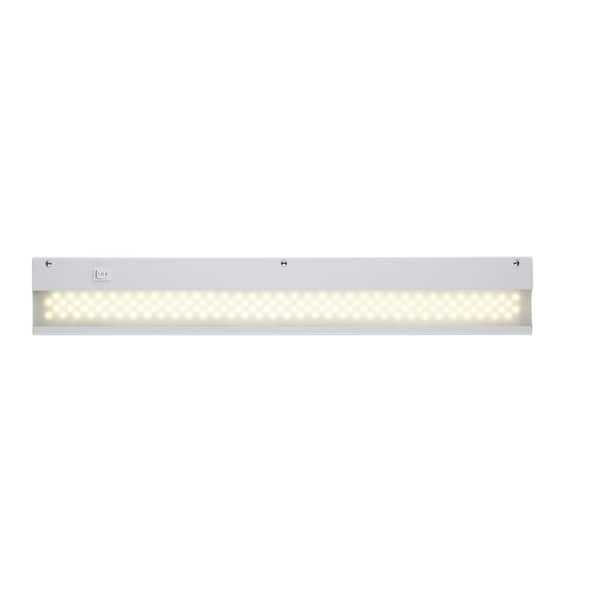 Bel Air Lighting Signature 24 in. Hardwired or Plug-In White LED Under Cabinet Light with High/Low Light Switch
