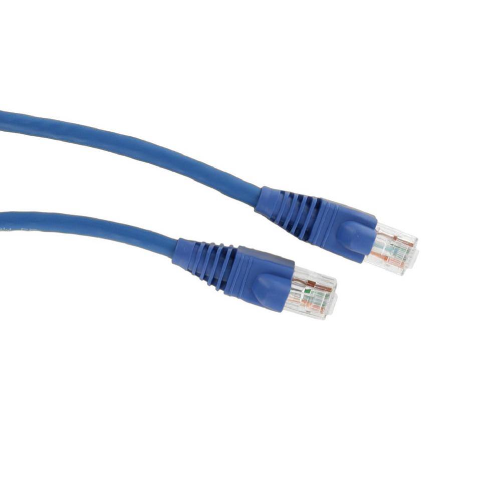 UPC 078477164488 product image for GigaMax 10 ft. Cat 5e Patch Cord, Blue | upcitemdb.com