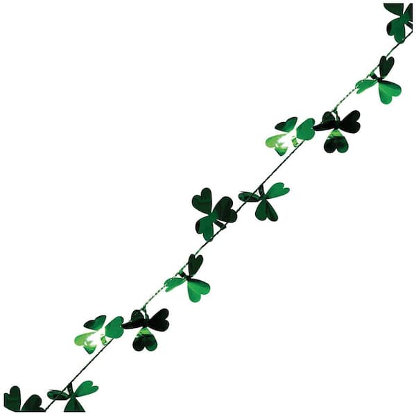 Brite Star 9 ft. St. Patrick Clover Wire Garland (Set of 4)