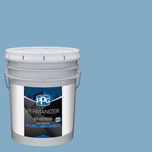 PERMANIZER 5 gal. PPG1157-4 Arabella Flat Exterior Paint