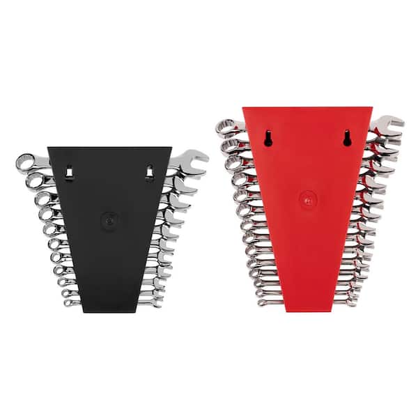 TEKTON Combination Wrench Set with Modular Organizers, 19-Piece (1/4 - 1-1/4 in.) | WCB95103