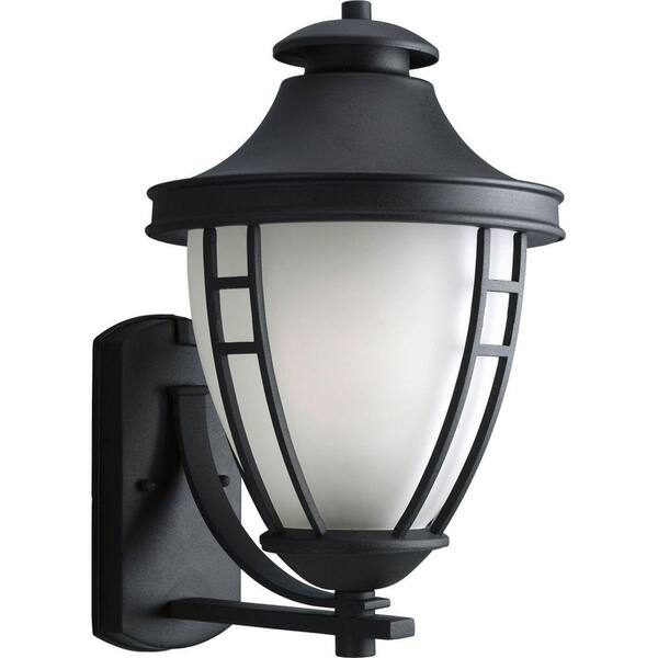 Progress Lighting Fairview Collection Black Outdoor Wall Lantern