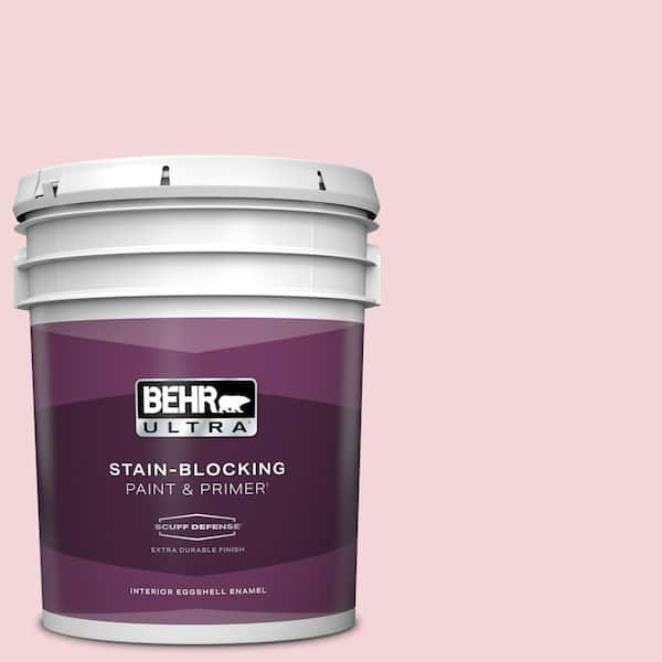 BEHR ULTRA 5 gal. #P140-1 Summer Crush Extra Durable Eggshell Enamel Interior Paint & Primer