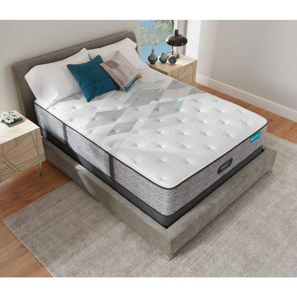 Beautyrest Harmony Lux HLC-1000 13.75 in. Medium Hybrid Tight Top Twin XL Mattress with 9 in. Box Spring Set
