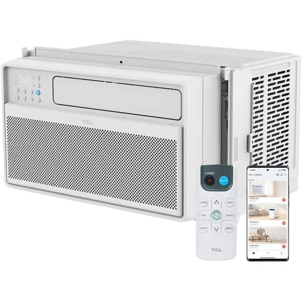 TCL 10000 BTU Q-Series Smart Inverter Window AC, Ultra-Quiet, 38 