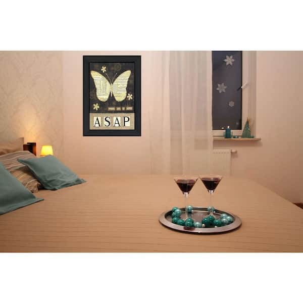 "Always Say a Prayer" By Annie LaPoint, Printed Wall Art, Ready To Hang Framed Poster, Black Frame 11 in. x 1 in.