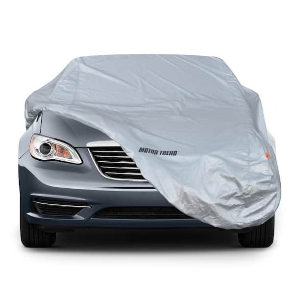 for Sedans Up to 190 L Waterproof 6-Layer for Outdoor Use Motor Trend SafeKeeper All Weather Car Cover Advanced Protection Formula OC-643N