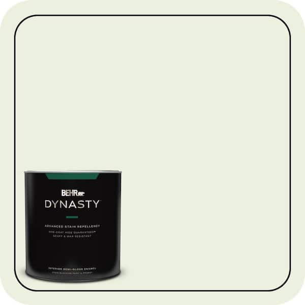 1 qt. #M360-1 Glisten Green Semi-Gloss Enamel Interior Stain-Blocking Paint & Primer