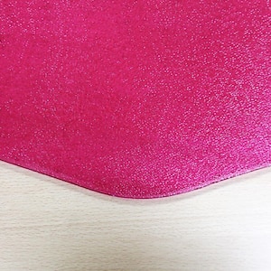 Colortex 9Mat Polycarbonate 9-Sided Pink Gaming E-Sport Chair Mat for Hard Floors - 38" x 39"