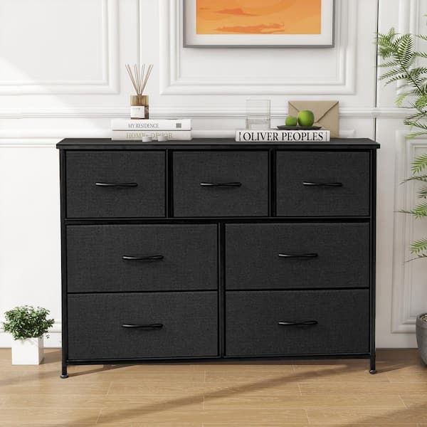 nice black mini dress Black & Gold Modern 5-Drawer Chest main image 1