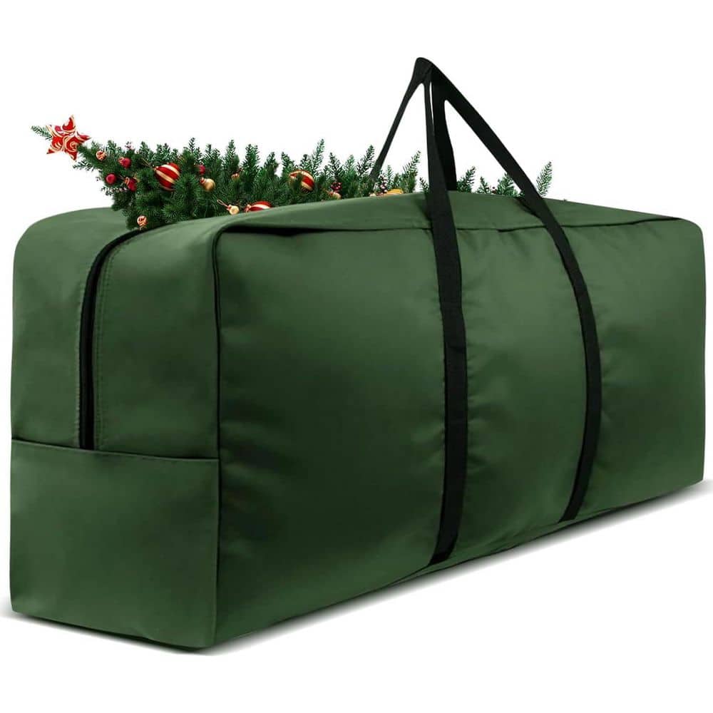 Afoxsos Red Waterproof Heavy Duty 420D Oxford Artificial Tree Storage ...