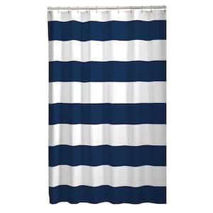 70 in. x 72 in. Porter Stripe Fabric Shower Curtain