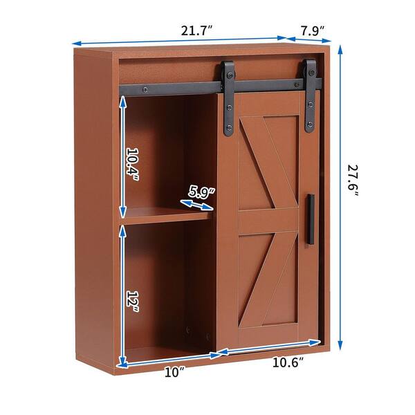 Chocolate Brown Bathroom Storage Cabinets - Crystal Cabinets