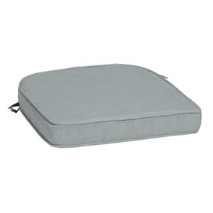 ProFoam 20 in. x 19 in. Stone Grey Leala Rounded Rectangle Outdoor Chair Cushion