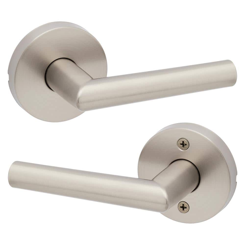 Kwikset - Milan Satin Nickel Passage Hall/Closet Door Lever