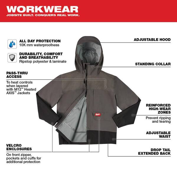 rain shell jacket