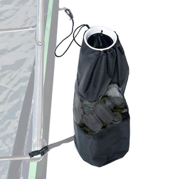 Trademark Innovations Portable Travel Boating Mesh Fabric Storage, Trash or Tote Bag