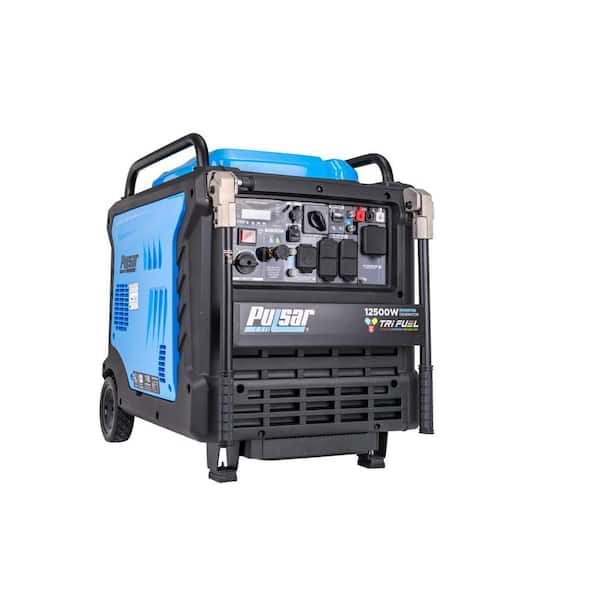 10000 Running Watt Remote Start 12500 Watt Gasoline and Propane Inverter Generator w/ CO Sentry