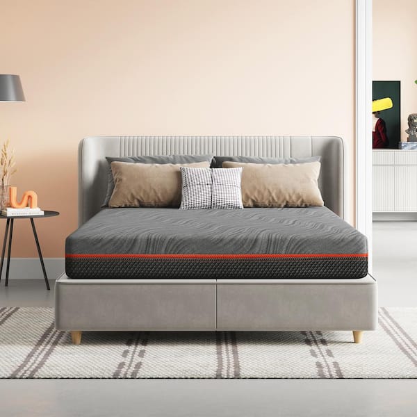 Sweetnight 8 in. Medium to Firm Gel Memory Foam Tight Top Queen Mattress, Ideal for All Sleep Positions