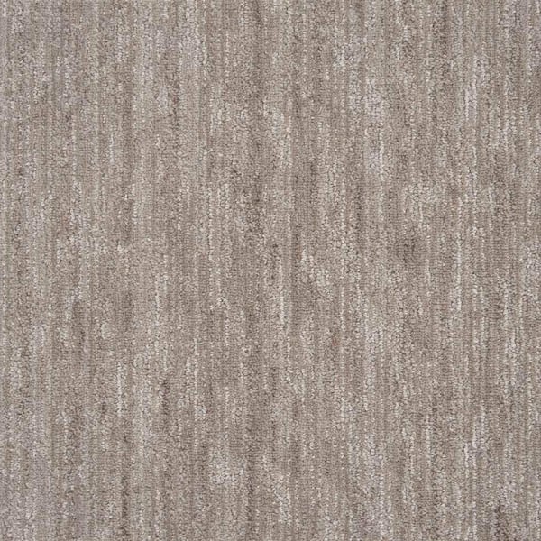 Natural Harmony Borderline Chestnut Custom Area Rug with Pad