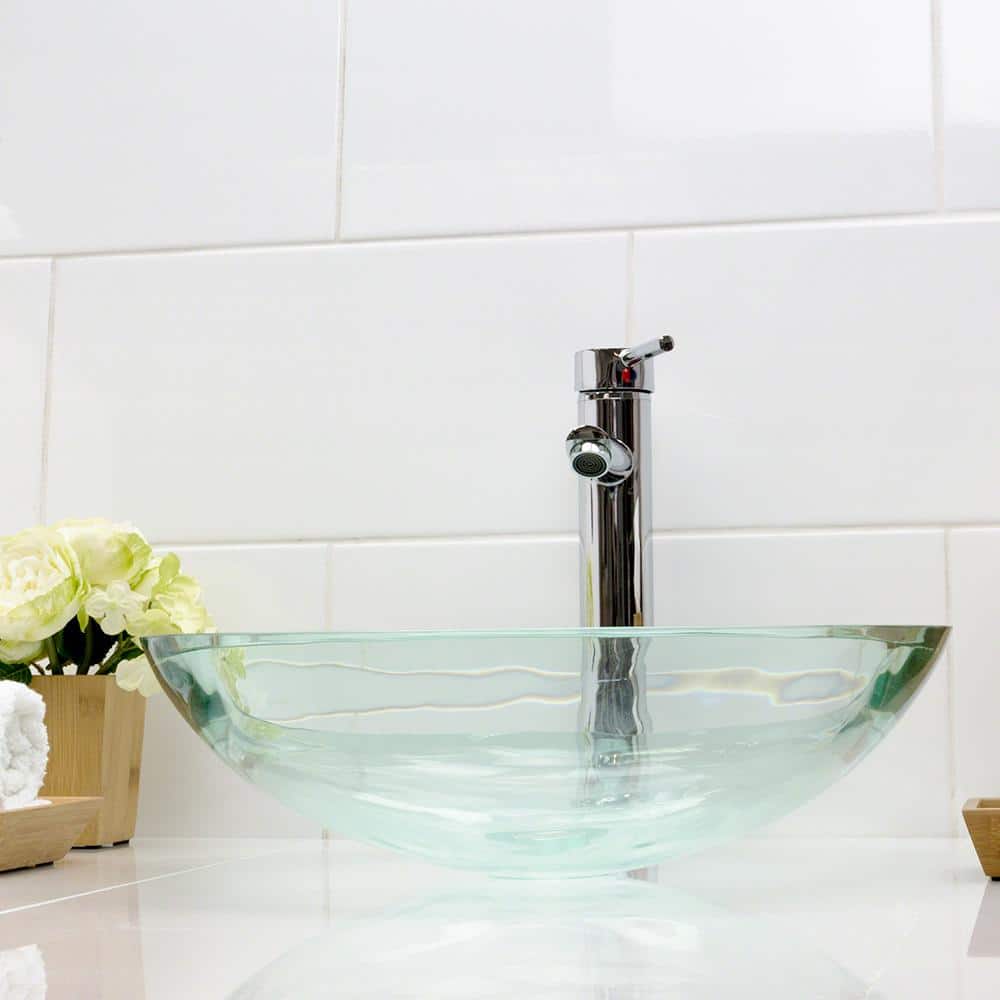 Essential 8" x 16" White Polished Ceramic Wall Tile