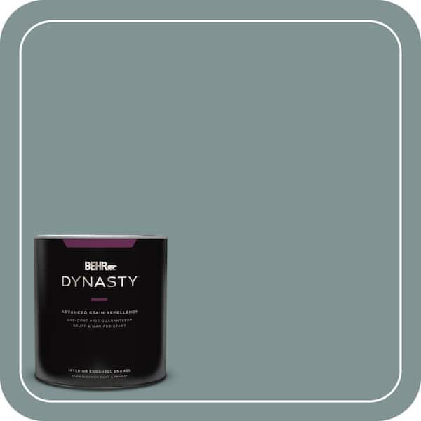 BEHR DYNASTY 1 qt. #QE-53 Raindance Eggshell Enamel Interior Stain-Blocking Paint and Primer
