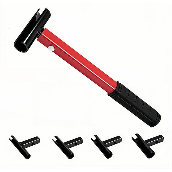 Multi-Size Door Realignment Spanner, Heavy Duty Coated Steel Tool for Quiet Gap Correction in Home & Commercial Hinges