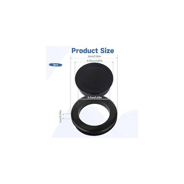 SenQWFa 2 Inch Silicone Table Umbrella Hole Ring Plug and Cap Set Patio Table Grommet Black Enhanced Stability 2-Pack SenQWFa 2 Inch Silicone Table Umbrella Hole Ring Plug and Cap Set Patio Table Grommet Black Enhanced Stability 2-Pack