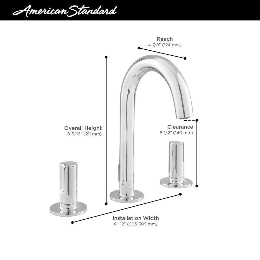 Studio S Metropolitan Brushed Nickel 2-Handle High-Arc Bathroom Faucet