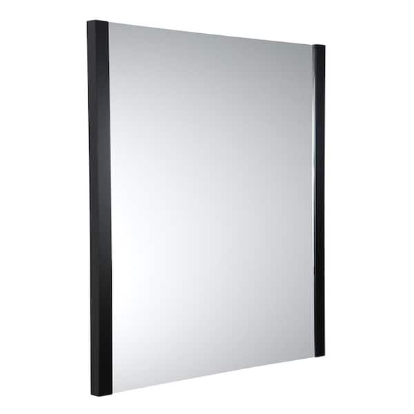 Fresca Torino 26.00 in. W x 32.00 in. H Framed Rectangular Bathroom Vanity Mirror in Espresso