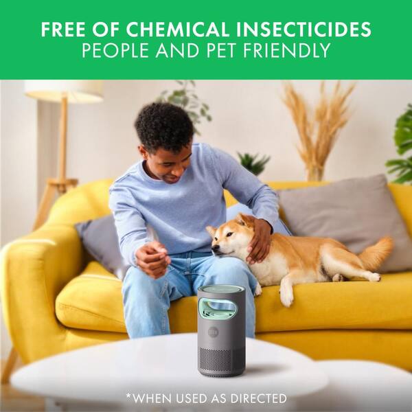 STEM Flying Insect Fan Trap for Indoor Bug Control, Plug-In Fan with UV ...