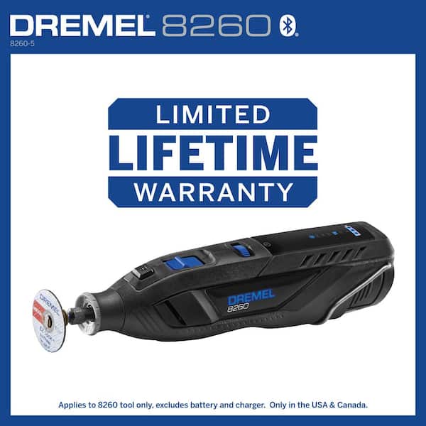 Dremel 12V Li-Ion 2 Amp Variable Speed Cordless Rotary Tool Kit with 11 PC EZ Lock Cutting Rotary Accessories Micro Kit