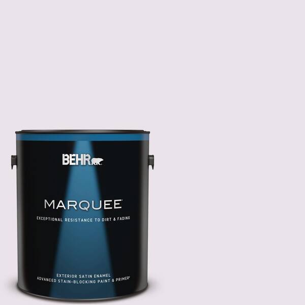 BEHR MARQUEE 1 gal. #660A-1 Muted Melody Satin Enamel Exterior Paint & Primer