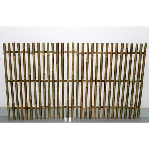 Master Garden Products 4 ft. H x 5 ft. L Bamboo Ornamental Fence